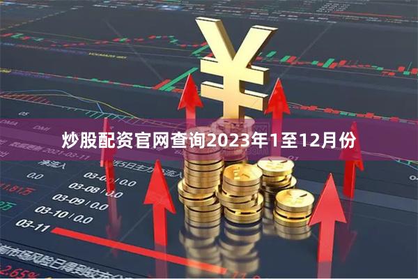 炒股配资官网查询2023年1至12月份
